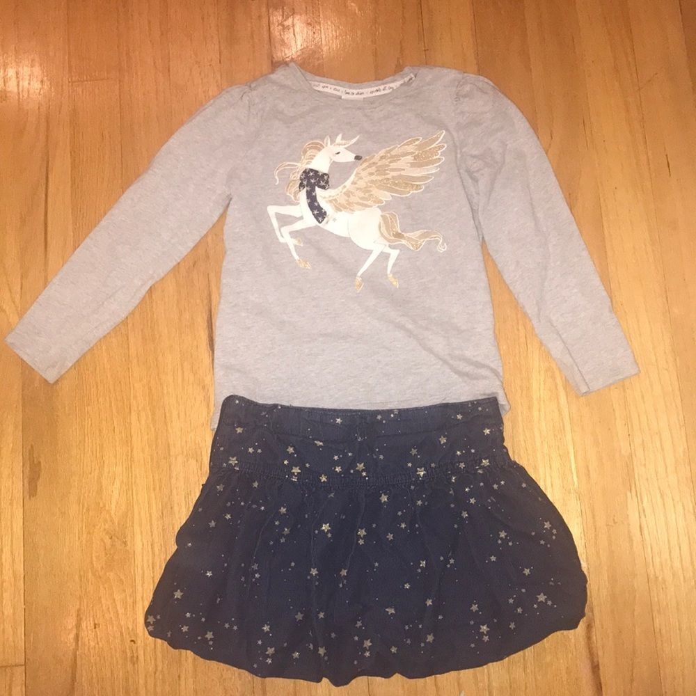 Gymboree Bubble Skirt and Shirt dress